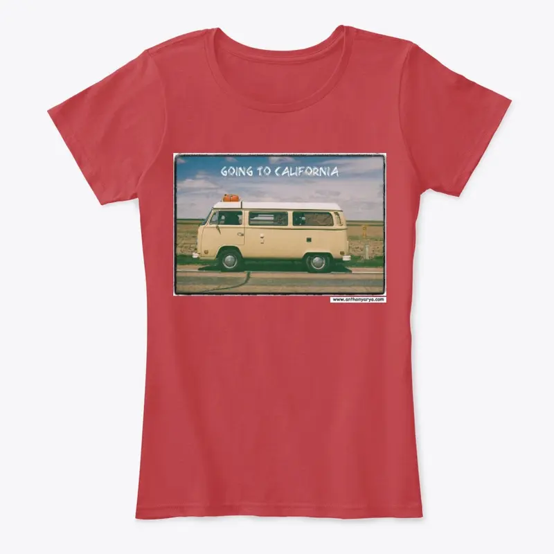 Women's Tee: "Going to California"